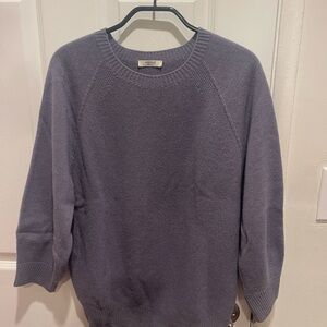 Peserico Women's Purple Crewneck Sweater